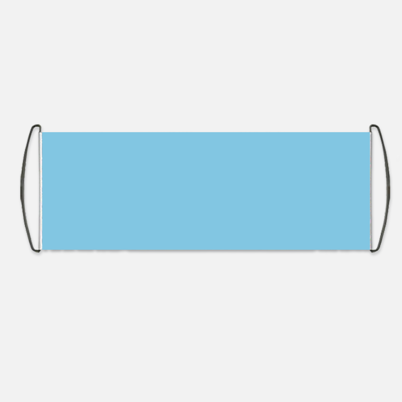 Custom Logo Retractable Cheer Banner Flag