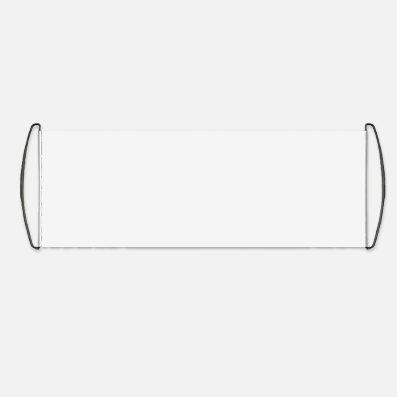 Custom Logo Retractable Cheer Banner Flag