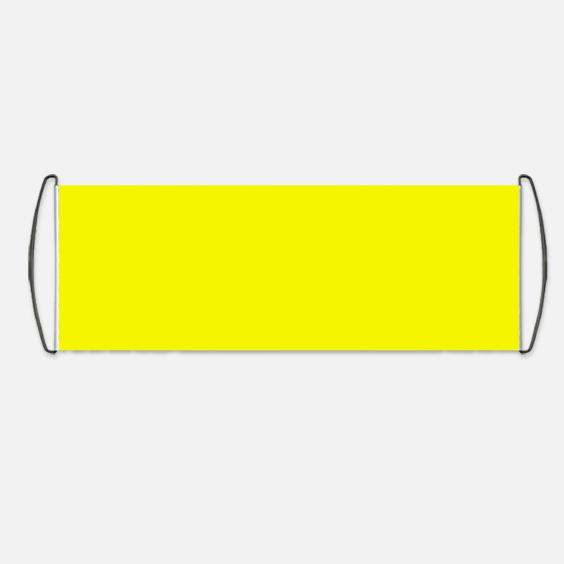 Custom Logo Retractable Cheer Banner Flag