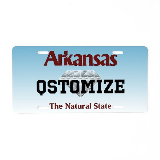 Arkansas Personalized License Plate