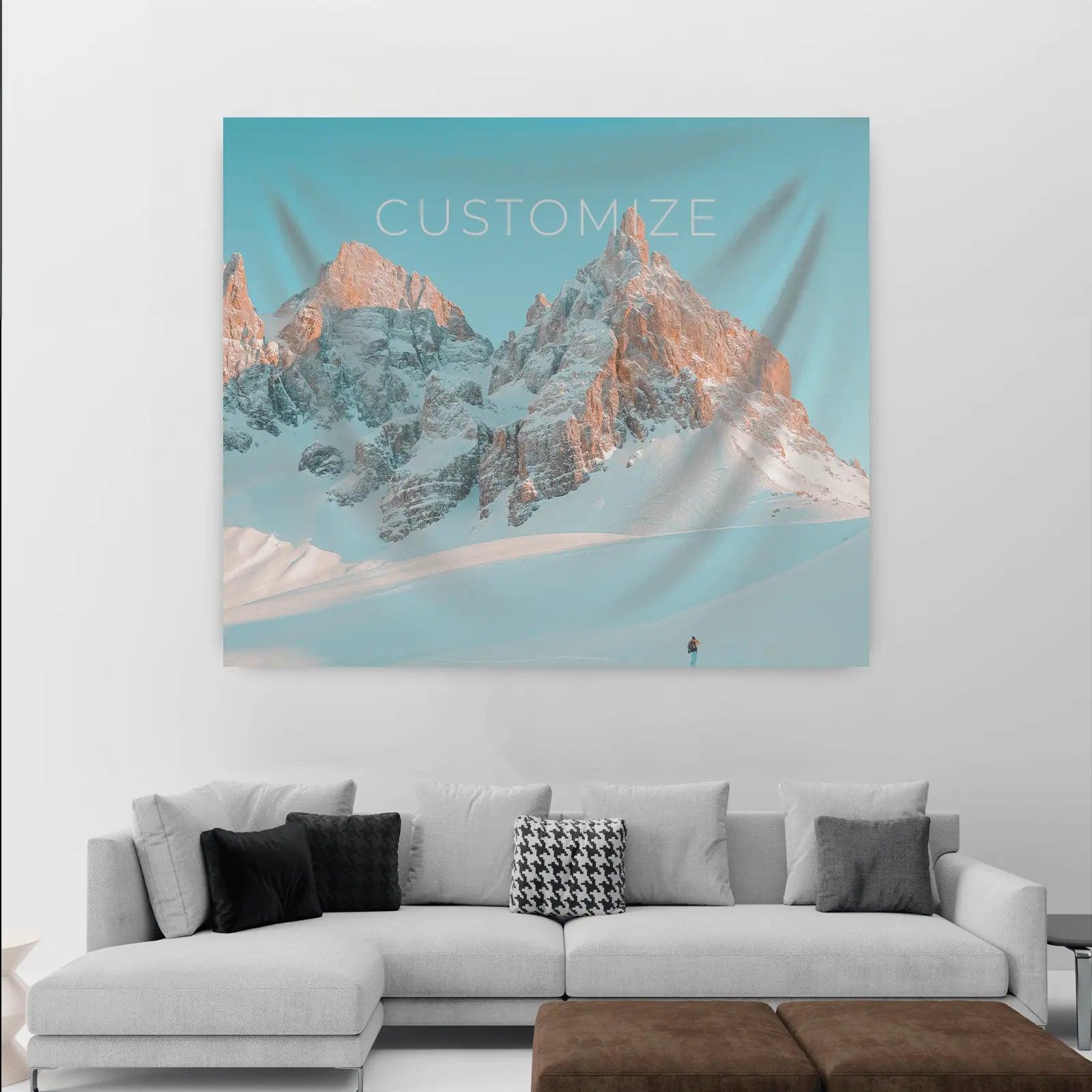 Wall Tapestry Tapestry 68-x-80-Horizontal 47.95 Qstomize.com