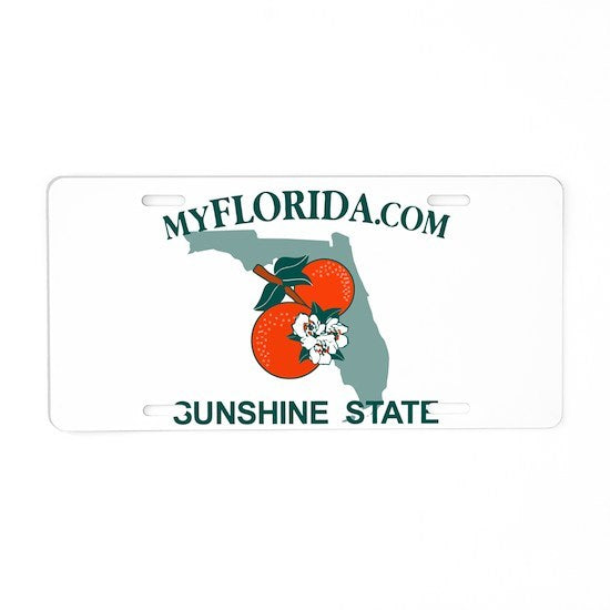 Florida Personalized License Plate