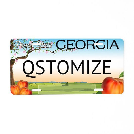 Georgia Personalized License Plate
