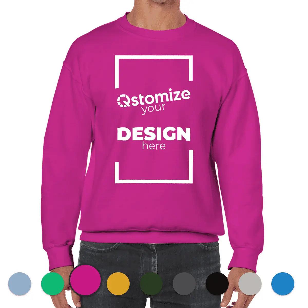 Custom Gildan - Heavy Blend™ Crewneck Sweatshirt - 18000 HELICONIA-Qstomize.com