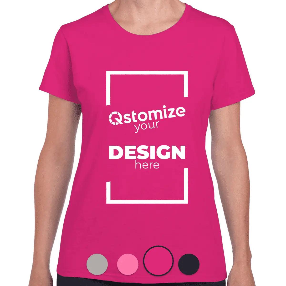 Custom Gildan - Heavy Cotton™ Women’s T-Shirt - 5000L HELICONIA-Qstomize.com