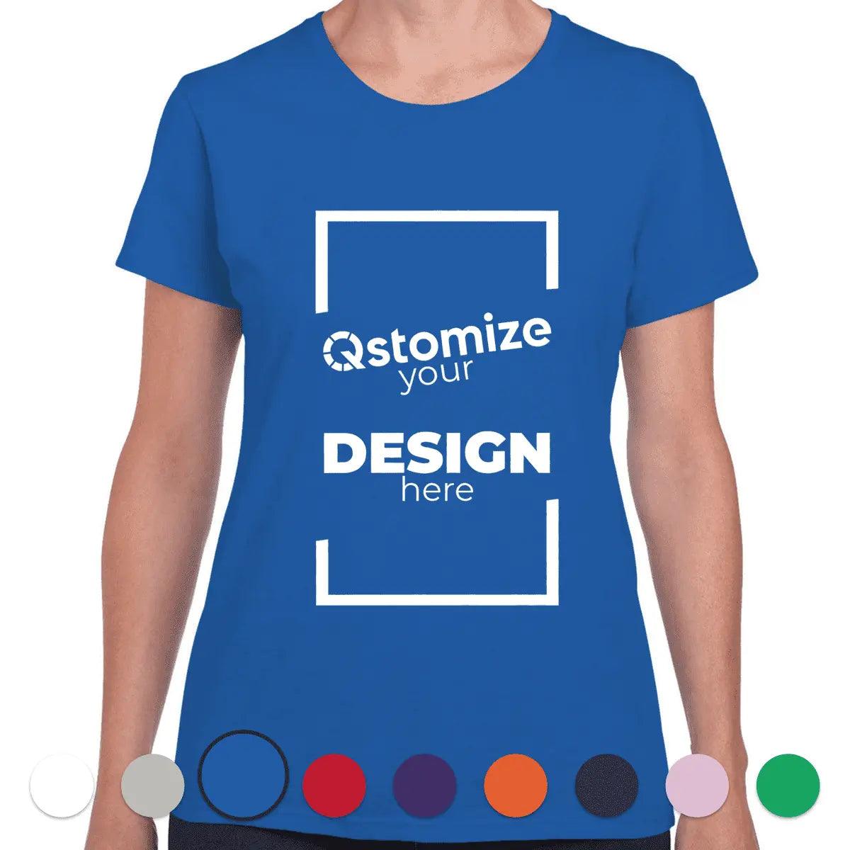Custom Gildan - Heavy Cotton™ Women’s T-Shirt - 5000L Royal-Qstomize.com