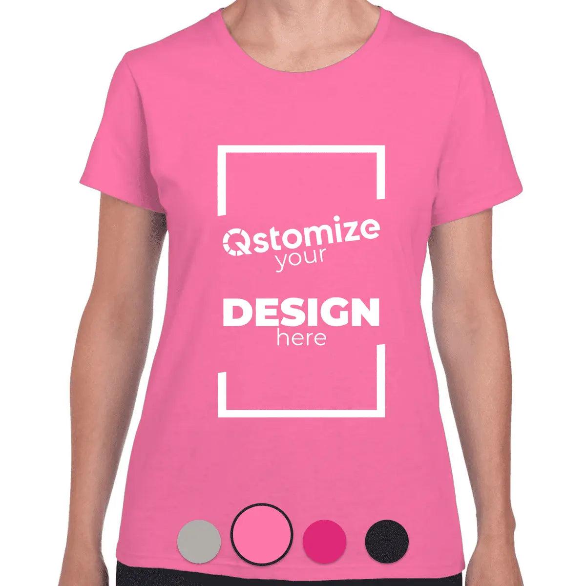 Custom Gildan - Heavy Cotton™ Women’s T-Shirt - 5000L AZALEA-Qstomize.com