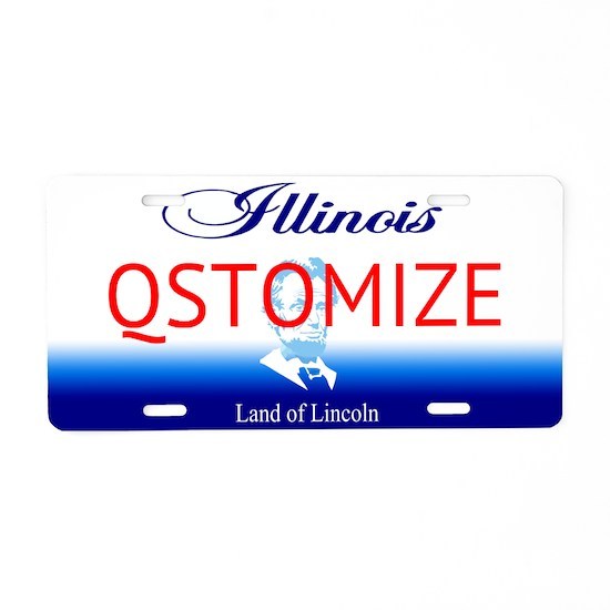 Illinois Personalized License Plate