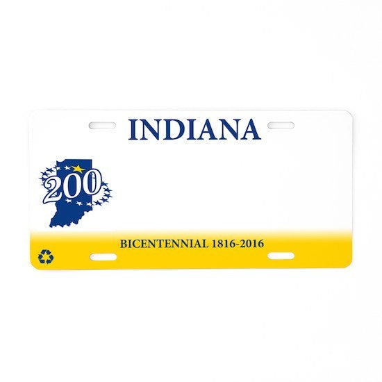 Indiana Personalized License Plate