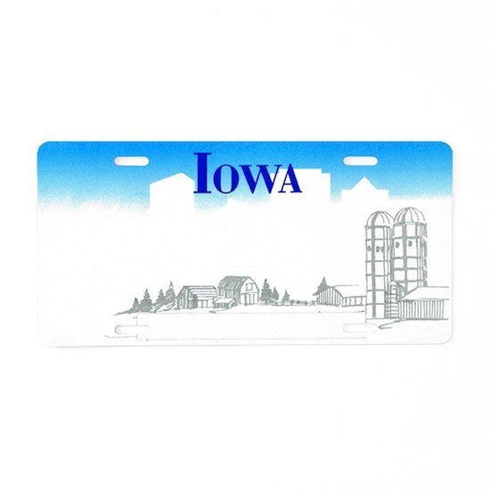 Iowa Personalized License Plate