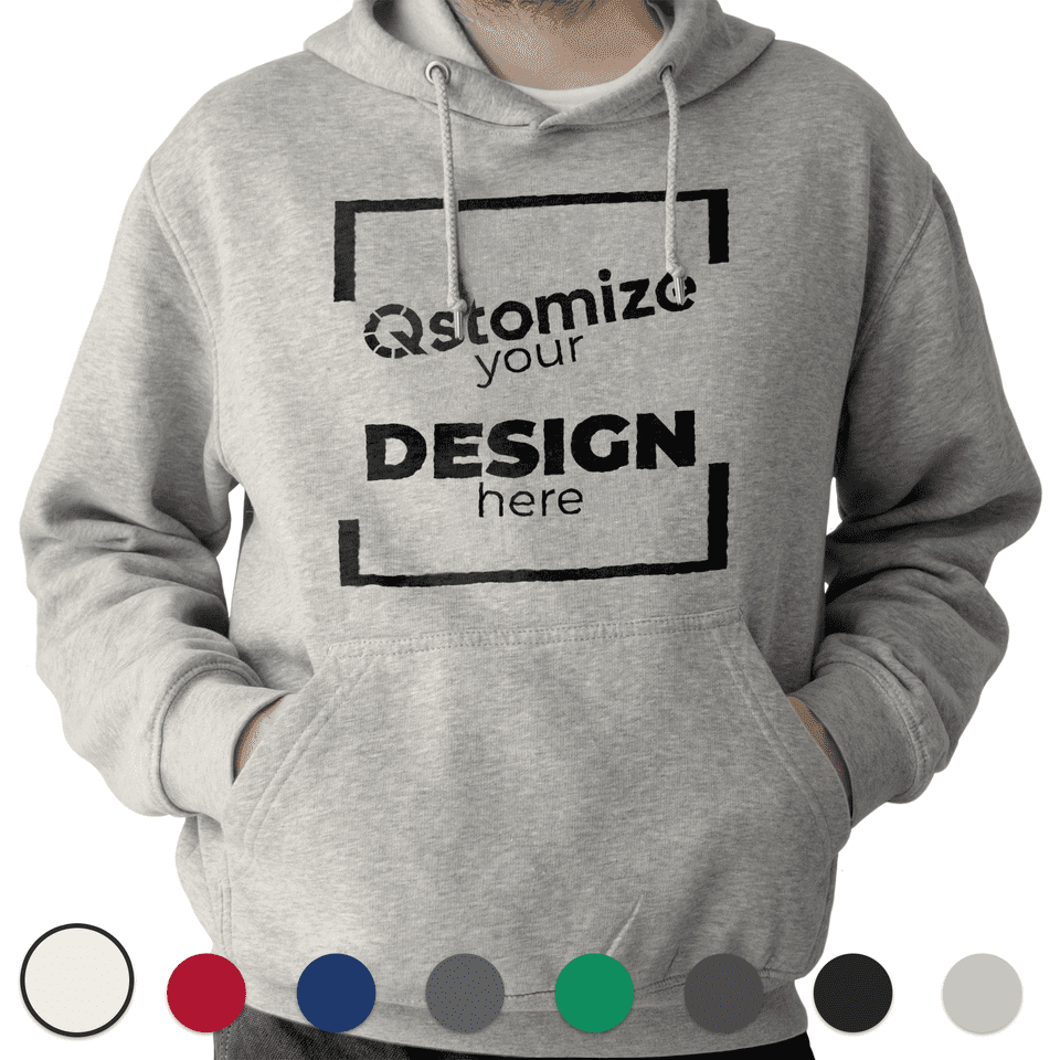 Custom Jerzees - NuBlend® Hooded Sweatshirt - 996MR 2XL-Qstomize.com