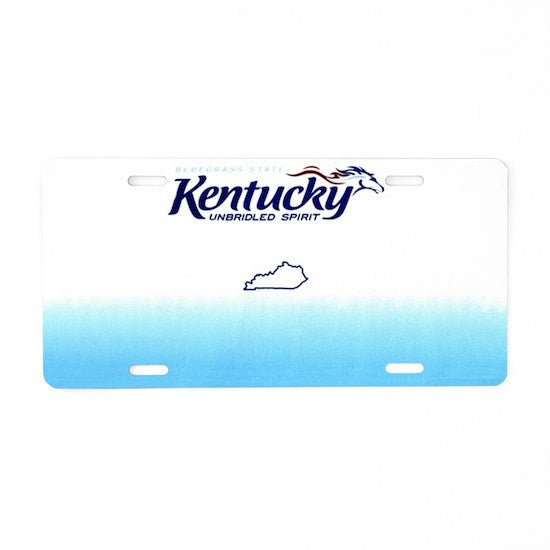 Kentucky Personalized License Plate