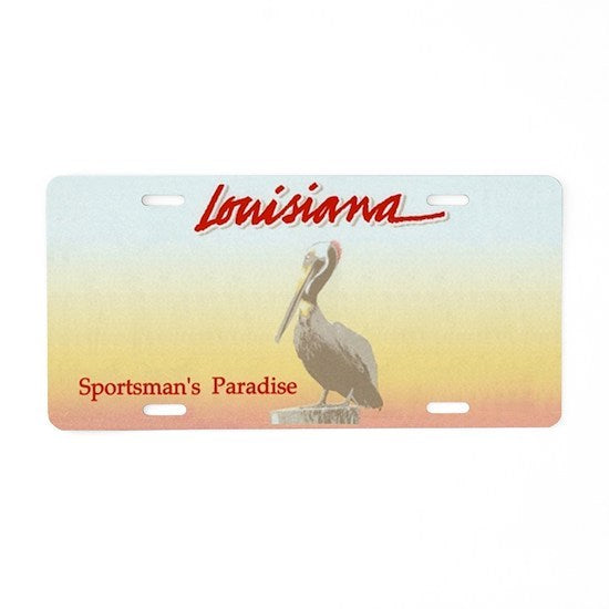 Louisiana Personalized License Plate