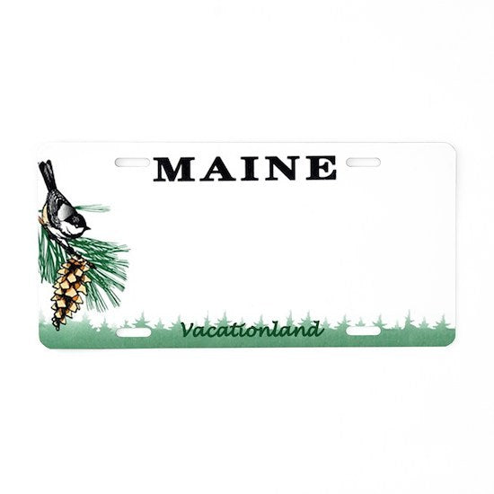Maine Personalized License Plate