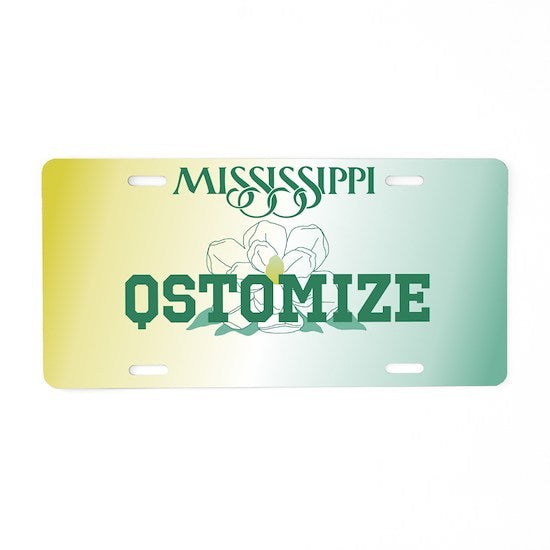 Mississippi Personalized License Plate