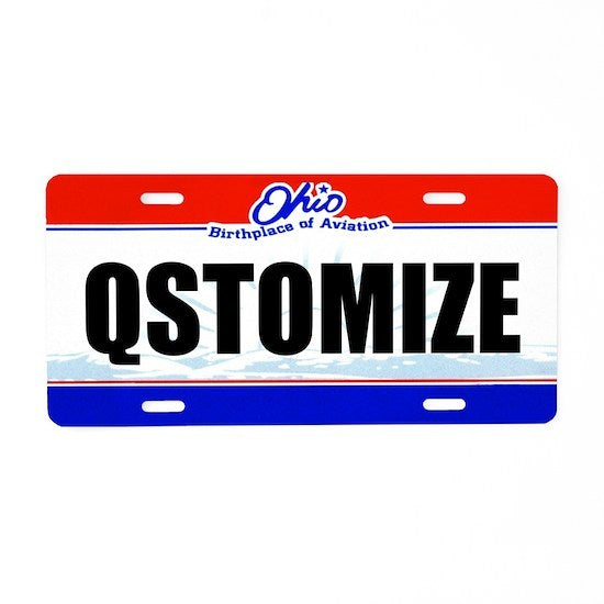 Ohio Personalized License Plate