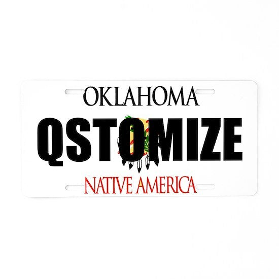 Oklahoma Personalized License Plate
