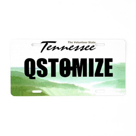 Tennessee Personalized License Plate